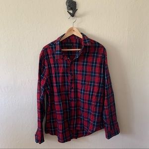 Wildfang 2XL plaid button down top